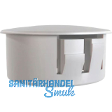 ECONOMY Abdeckkappe f�r Bodenprofile 0005 UNO FLEX, Aluminium silber eloxiert