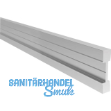 ECONOMY Entw�sserungsprofil f�r Bodenprofile 0005 UNO FLEX, silber eloxiert