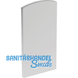 ECONOMY Endkappe f�r Bodenprofile 0005 UNO FLEX, rechts, silber eloxiert
