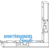 MACO Winkelbandunterlage f�r Falzecklagerband TO, schwarz (41262)