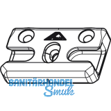 ROTO NT/NX Sicherheits-Schlie�st�ck Holz Eurofalz 30 mm 13V universal Zink