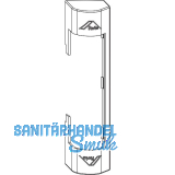ROTO NX Abdeckkappe Axerlager T Standard Holz R07.2 wei�