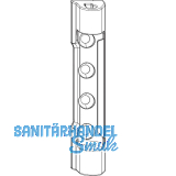 ROTO NX Axerlager P6/130 Standard PVC mit 2 Bohrzapfen 6 mm 130 kg silber