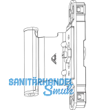 ROTO NX Dreh-/Kippfl�gelfalzband P mit Nutf�hrung 12/20-13 silber