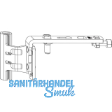 ROTO NX Falzaxerarm T 12/18-13 Holz rechts silber
