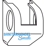 WINKHAUS Ecklagerkappe ELK.ESV.BR, braun