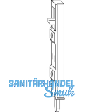 WINKHAUS Kantenriegel KR.F.711.SL, f�r PVC, Kunststoff silber