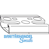 WINKHAUS Sicherheitsschlie�blech SBS.H.13-29, Eurofalz 12/29-13V, Stahl silber