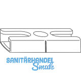 WINKHAUS Schlie�blech SBA.H.9-18, Standard, Eurofalz 12/18-9V, Zink silber