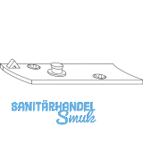 WINKHAUS Rahmenanbindung RA.DB.H.SE.20-9.LS Eurofalz 20 mm, 9V, links, silber