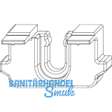 WINKHAUS Service Positionierhilfe LE.SB.N f�r SBA und SBS Schlie�bleche, grau