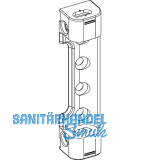 ROTO NX Axerlager P6/100 seitenverstellbar PVC 2 Bohrzapfen 6 mm silber