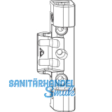 ROTO NX Axerlager T seitenverstellbar 12/20 Holz 9/13V 2 Bohrzapfen 7 mm silber