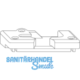 ROTO NT/NX Kipplager PVC 13V KBE/K�MMERLING/TROCAL Zink silber rechts