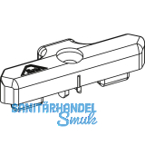 ROTO NT/NX Schlie�st�ck PVC 13V KBE/K�MMERLING/TROCAL Zink