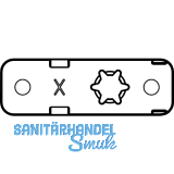 ROTO NT/NX Fang-/Putzscheren Unterlage 3,5 mm graubraun (347134)