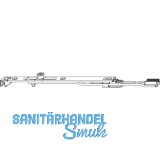 MACO MM Endverschluss EH unten, mit 1 iS-Zapfen, FFH 1340-2450 mm (205644)