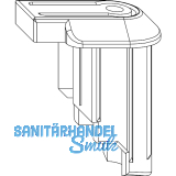 MACO Schmutzabdeckung Falzecklagerband AS/DTuni mit �V, verkehrswei� RAL9016