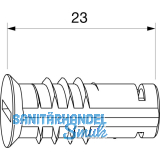 MACO-TRONIC Magnet einschraubbar in Zink Geh�use, silber (465323)