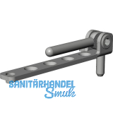 WINKHAUS Ecklager EL.KB.6-3-16.LS.WS, 130 kg, wei�, links