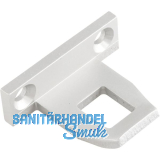 Schlie�blech zu Oberlichtschnapper ALU �berschlagh�he 12,5 mm silber