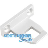 Schlie�blech zu Oberlichtschnapper ALU �berschlagh�he 15,5 mm silber