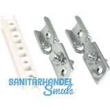 GEZE FPS Befestigungsplatten-Set f�r Holz/Kunststoff