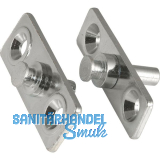 GEZE FPS Befestigungsplatten-Set f�r Leichtmetall