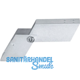 GEZE Standardkonsole E 250 NT / E 350 N, ausw�rts �ffnende Fenster, silber