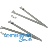 HAUTAU Falzscheren-Set FS 600 f�r SBS L=600 mm Stahl verzinkt links/rechts