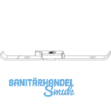 MACO MM Hebeteil, Falzluft 4 mm, Versatz 9 mm, f�r T�rschnapper, silber, rechts