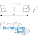 MACO Schlie�teil HG PVC 12/20-13, TROCAL 88+, silber (362174)