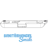 MACO Kippschlie�teil iS waagrecht 4 mm Falzluft, 13V, rechts, silber (357678)