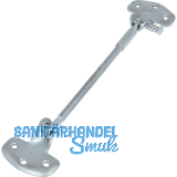 STRENGER Oberlichtkupplung f�r Stocktiefe (I) 100 - 200 mm, Stahl verzinkt