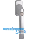 MACO Fenstergriff HARMONY - Sperrzylinder, VK 7x43 mm, Alu silber eloxiert