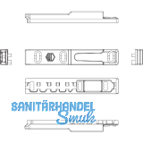 MACO MM Kipp-Dreh-Schlie�teil iS PVC 12/20-13, REHAU Geneo, links, silber