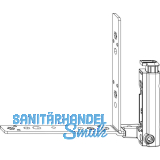MACO Falzecklagerband TO mit �V, 12/20-9 mm, links, 130 kg, silber (54725)