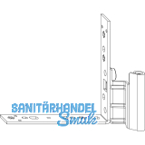 MACO Falzecklagerband DTuni ohne �V, 12/20- 9 mm, rechts, silber (54728)