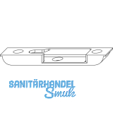 MACO Schlie�teil iS, Falzluft 4 mm, Versatz 9 mm, rechts, silber (96565)