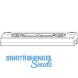 MACO Riegelschlie�teil PVC 12/20-13, GEALAN/IVAPER/K�MMERLING, silber (26309)