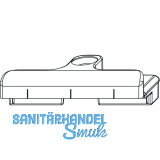 MACO Schlie�teil Euronut 7/8/4, Falzluft 12 mm, silber (34902)