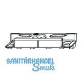 MACO Schlie�teil iS Euronut 7/8/4, Falzluft 12 mm, silber (96564)