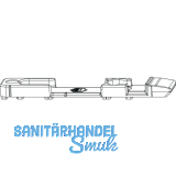 MACO Kippschlie�teil senkrecht Euronut 6/8/4, Falzluft 12 mm, universal (33932)