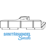 MACO Schlie�teil Euronut 6/8/4, Falzluft 12 mm, silber (34921)