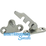 MACO Drehkipp-Begrenzer 2-fl�gelig, rechts, Stahl verzinkt silberf�rbig (10892)