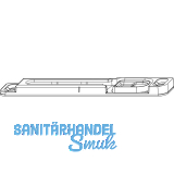 MACO Schlie�teil f. Kantenverschluss mit mont. Kippschere Eurofalz 18-30 mm