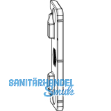 MACO Anpressverschluss verdeckt Rahmenteil Eurofalz FT20 9V (98265)