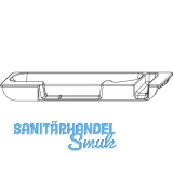 MACO Kippschlie�teil senkrecht, Falzluft 4 mm, Versatz 13 mm, rechts (358993)