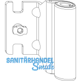 MACO Bandwinkel AS/PVC 12/18- 9 mm, 120 kg, wei� (207882)