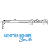 MACO MM Kantriegel oben links MM-KS, f�r Beschlagsnut, L=165 mm, silber (214337)